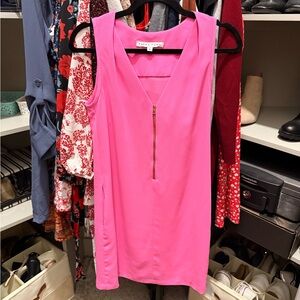 Trina Turk Hot Pink Sleeveless Mini Dress